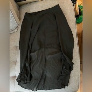 Jessica Simpson Black High Low Skirt